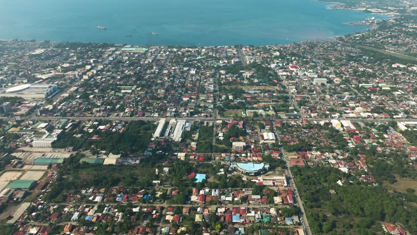 Highly urbanized city in the southern part of South Cotabato. General Santos City. Mindanao, Philippines. Cityscape.