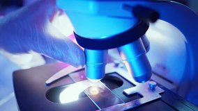 A chemist conducts detailed analysis using advanced equipment in a vibrant purple-lit laboratory environment. - Powered by Shutterstock - Get 15% off with code: PIKWIZARD15