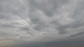 timelapse of the sky of massive leaden snow or rain clouds - Powered by Shutterstock - Get 15% off with code: PIKWIZARD15