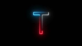Glowing Neon Light Letter Symbol Animation. - Powered by Shutterstock - Get 15% off with code: PIKWIZARD15