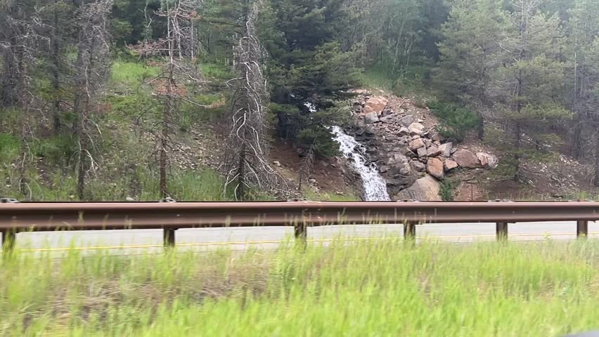 Waterfall on Highway 70 - Colorado