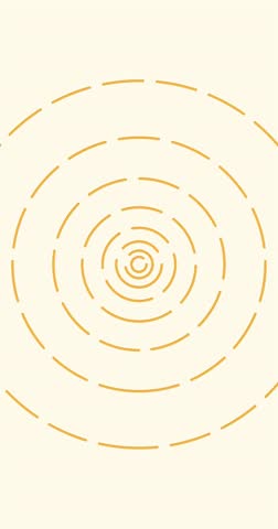 vertical video of geometric circle seamless looping background.