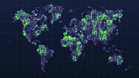 Global technology map. Computer generated 3d render - Powered by Shutterstock - Get 15% off with code: PIKWIZARD15