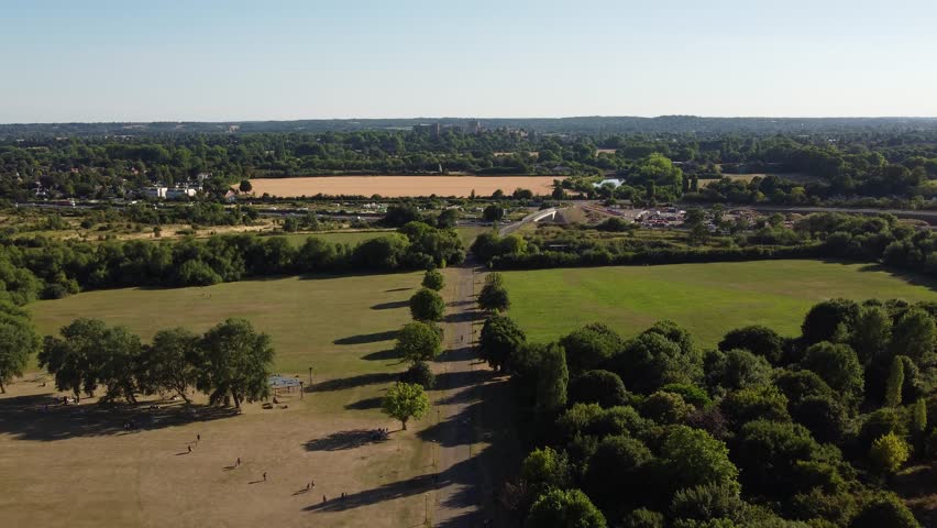 Windsor countryside in England, UK