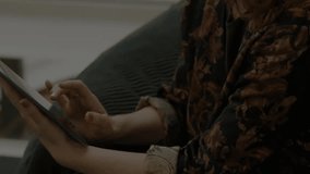 Analyzing financial data animation over person using tablet. Finance, analytics, technology, analysis, business, innovation - Powered by Shutterstock - Get 15% off with code: PIKWIZARD15