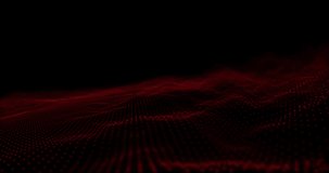 Animation of dna strand over red spots on black background. Global technology, computing, connections and digital interface concept digitally generated video. - Powered by Shutterstock - Get 15% off with code: PIKWIZARD15