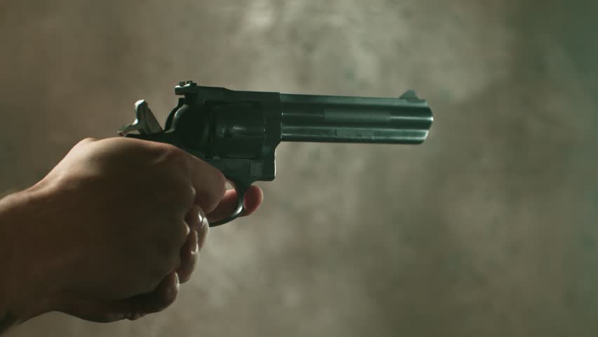 Super Slow Motion Footage of Real Gun Shot From Hand Pistol at 1000fps.