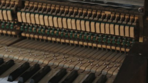 Piano cinematic dolly shot 1