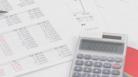 Financial data and stock market trends animation over grid background. Finance, economics, analysis - Powered by Shutterstock - Get 15% off with code: PIKWIZARD15