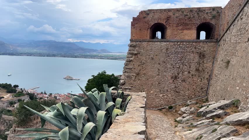 Palamidi castle in Nauplion, Greece