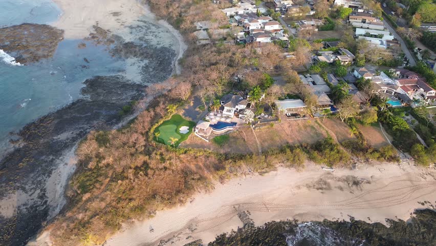 Beach Drone Footage in Costa Rica