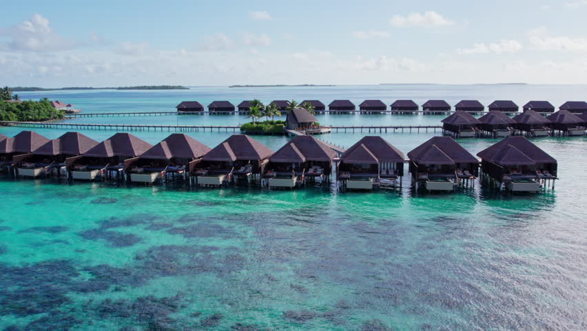 Water Villas in the Maldives