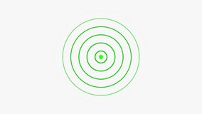 Abstract Radio wave signal seamless loop animation background 4k video. - Powered by Shutterstock - Get 15% off with code: PIKWIZARD15