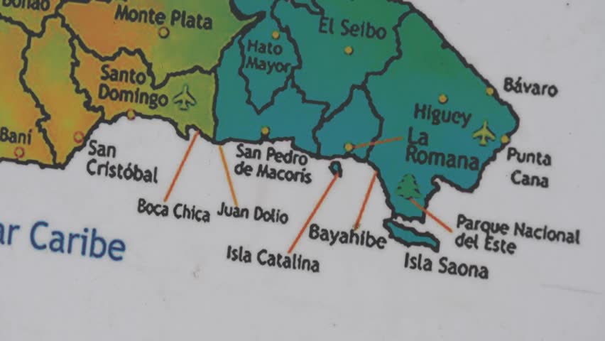 Map of the Dominican Republic