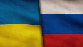Ukraine and Russia waving flag - Powered by Shutterstock - Get 15% off with code: PIKWIZARD15