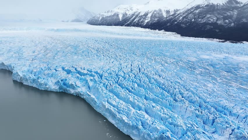 Los Glaciares National Park At El Calafate In Santa Cruz Argentina. Stunning Glacier. Los Glaciares National Park. Los Glaciares National Park At El Calafate In Santa Cruz Argentina.