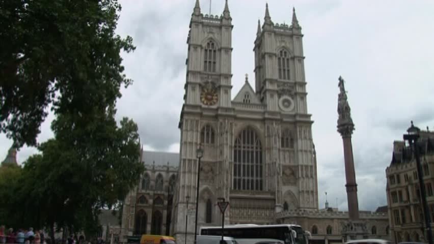 Westminster Abbey in London, UK