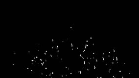 Golden Confetti Explosions on a Green and Black Screen with Luma Matte Channel. - Powered by Shutterstock - Get 15% off with code: PIKWIZARD15