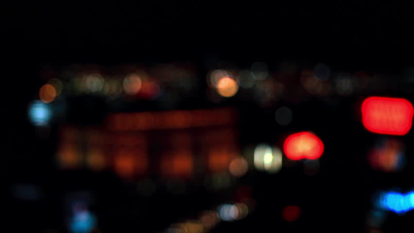 Various angles of of the Las Vegas Strip at night