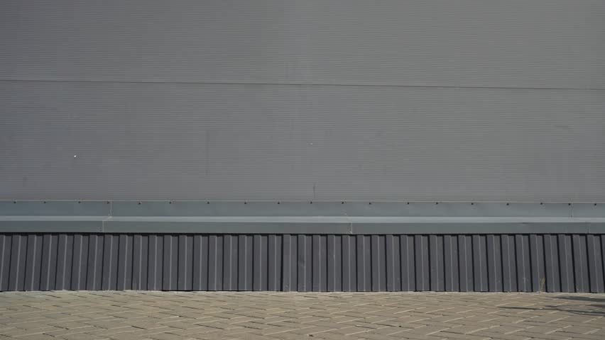 Two beautiful models having fun in the grocery cart under the supermarket outdoors.Women racing shopping trolleys on the street background. Positive female going crazy