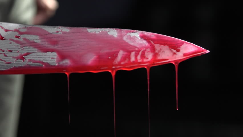 Gambar pisau berdarah