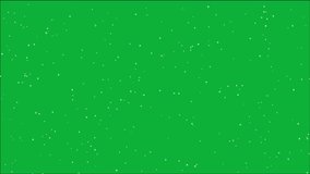 Snowfall overlay across a green background. Winter softly falling snow effect (chroma key). - Powered by Shutterstock - Get 15% off with code: PIKWIZARD15