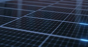 Digital, solar panels and renewable energy for connectivity, sustainability or clean power. Grid, alternative generator and carbon neutral technology in conservation, environment or green electricity - Powered by Shutterstock - Get 15% off with code: PIKWIZARD15