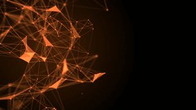 Plexus structure evolving in organic motion, 4k footage, not AI generated - Powered by Shutterstock - Get 15% off with code: PIKWIZARD15