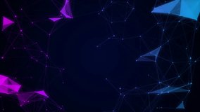 Plexus structure evolving in organic motion, 4k footage, not AI generated - Powered by Shutterstock - Get 15% off with code: PIKWIZARD15