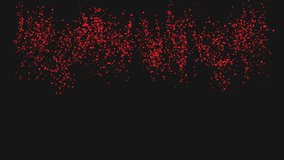 Loop Animation flying red, white, blue confetti on Alpha channel. Labor day - Powered by Shutterstock - Get 15% off with code: PIKWIZARD15