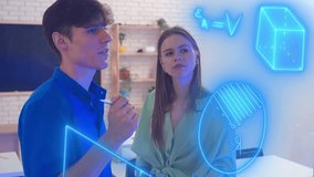 Students Engaged in Interactive 3D Math Visualization - Powered by Shutterstock - Get 15% off with code: PIKWIZARD15