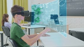 Student Engaging with Complex Mathematical Concepts in VR - Powered by Shutterstock - Get 15% off with code: PIKWIZARD15