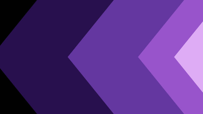 Multiple Triangle Transitions for Video Opening or Closing. The 4K transition moves from several sides with a combination of purple palettes. Alpha channel only on 4K
