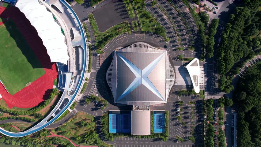 Pinghu Sports Center, Jiaxing City, Zhejiang Province, China