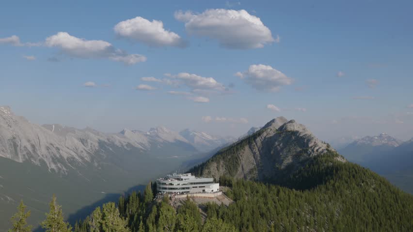 Canada Building at the summit of the Banff Gondola on Sulphur Mountain