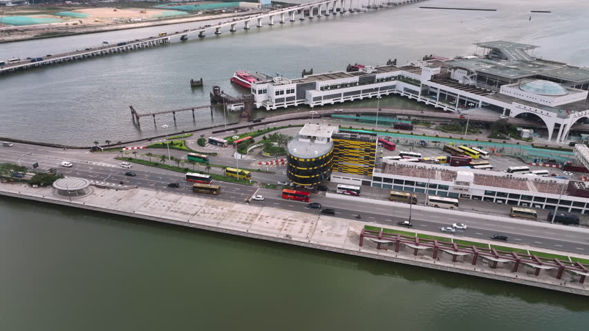 Urban Views Of Modern Macau, Aerial View