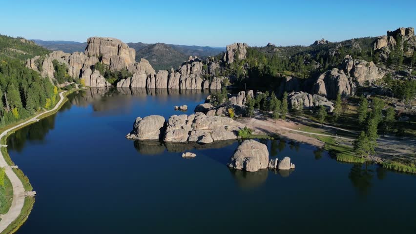Sylvan Lake in Custer State Park, South Dakota