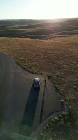 Custer State Park South Dakota Drone View