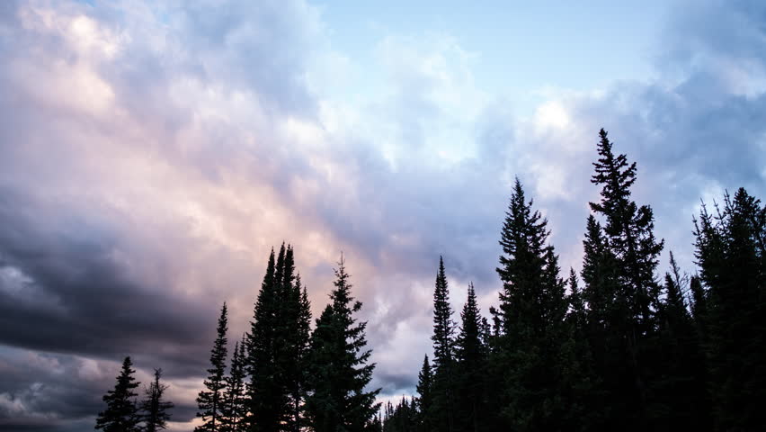 Rocky Mountain Time Lapse Video