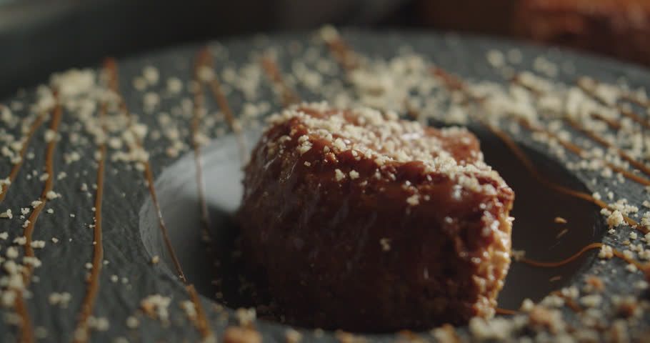 eautiful slow motion shot of a chef