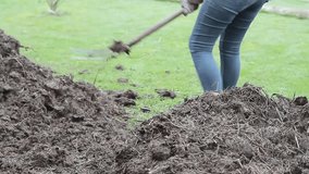 making compost in the garden with people stock footage stock photo - Powered by Shutterstock - Get 15% off with code: PIKWIZARD15