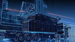 Digital Logistics Smart Port mounting of the container on a Cargo Truck Transportation Technology (vol.3) - Powered by Shutterstock - Get 15% off with code: PIKWIZARD15