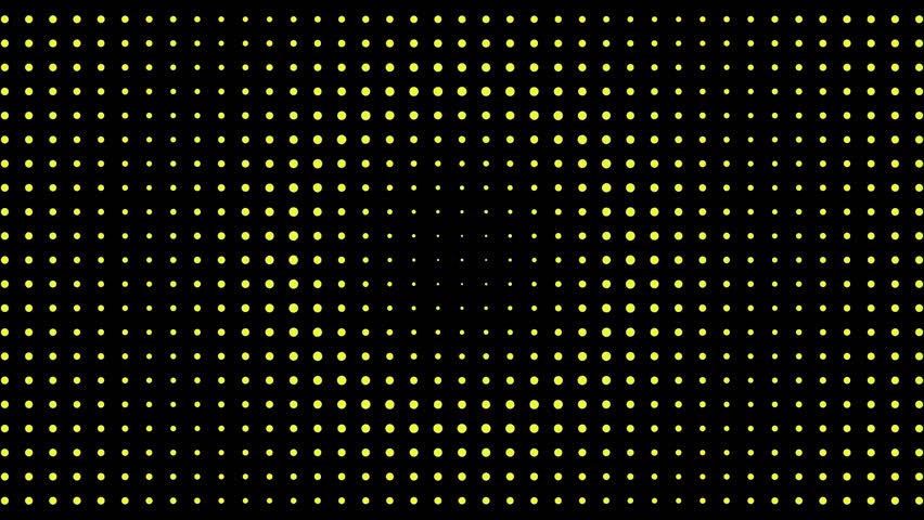 A dot pattern "ripple action" animation background