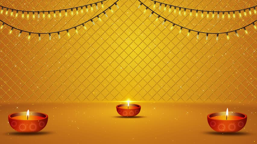 Traditional festival Diwali oil lamps, Deepavali oil lamps diwali celebration burning lamps traditional festival celebration background. Festival, Autumn Festival or Chinese festive