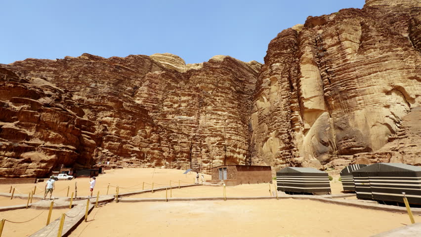 Delving Deep Into the Ancient Rock Carvings Discovered Within a Stunning Desert Landscape. Action