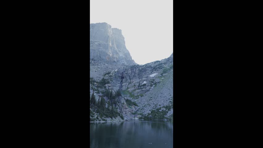 Emerald Lake in Rocky Mountain National Park at Sunset
