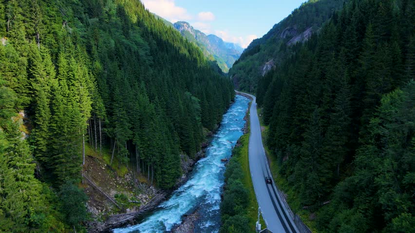 Driving Through Norway: River and Valley Scenic Route
