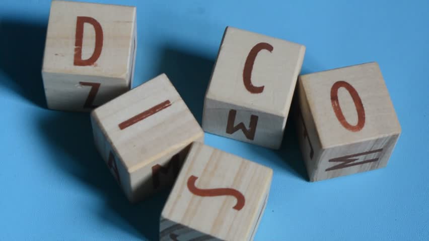 DISCO word written on wood block. Content text on wooden table for your desing, concept.