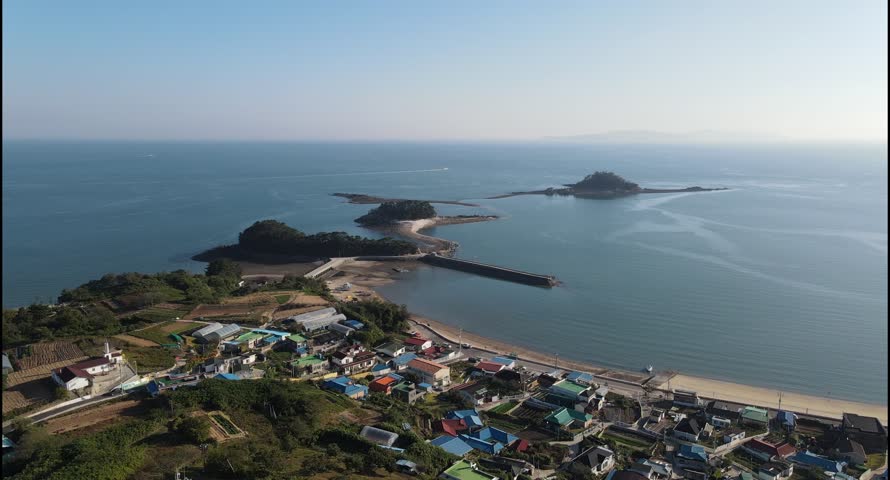 Beautiful island in Incheon, South Korea