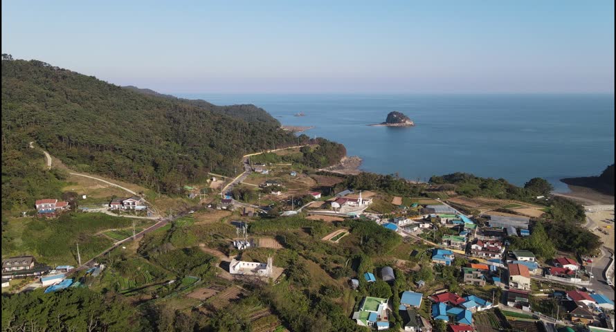 Beautiful island in Incheon, South Korea